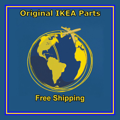 119363 x 4 Ikea Ersatz-Kunststofffüße in schwarz - Bild 3 von 4