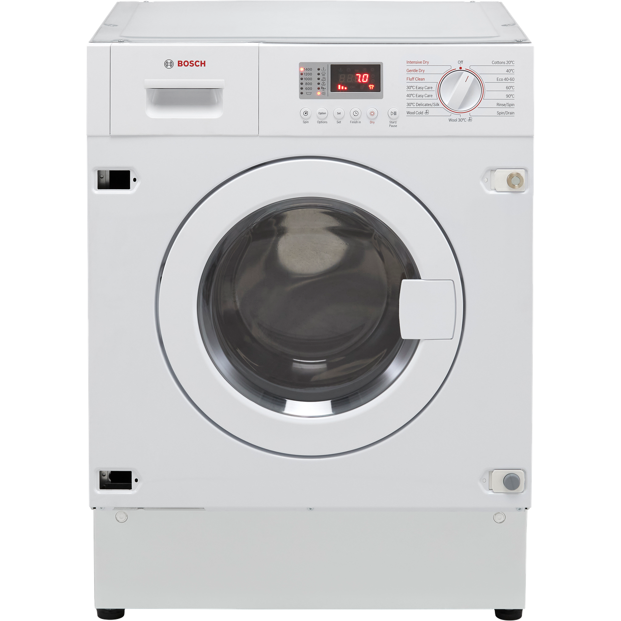 Bosch WKD28352GB Built In Washer Dryer 7Kg 1355 rpm White E Rated