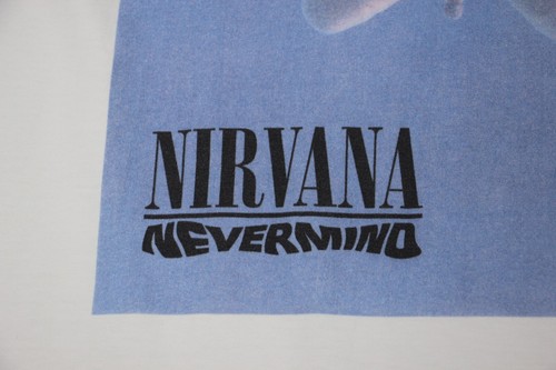Camiseta Nirvana Nevermind Giant Primera Edición EE. UU. 1992 Doble Cara Talla L - Imagen 11 de 24