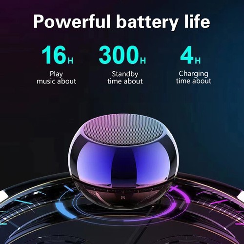 1 PC Małe stalowe armaty Metal Wytrzymały subwoofer Zewnętrzny mini głośnik Bluetooth - Zdjęcie 3 z 15