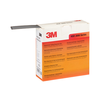 3M  HSR 3000 Dünnwandiger Warmschrumpfschlauch auf Rolle. 18/6 mm. 5 m, Farbe:
