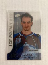 DUNCAN SIEMENS 2015-16 UPPER DECK ICE PREMIERES /1999 ROOKIE COLORADO #106