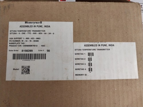 Honeywell STT25H-0-ENE-TTE-00S-0D0-00-3H Temperature Transmitter  11-42VDC, IP66 - Picture 4 of 10