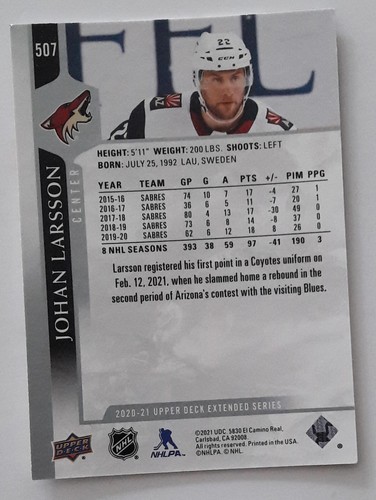 2020-21 Upper Deck Extended Serie #501 - #700 Du wählst aus - Bild 7 von 143