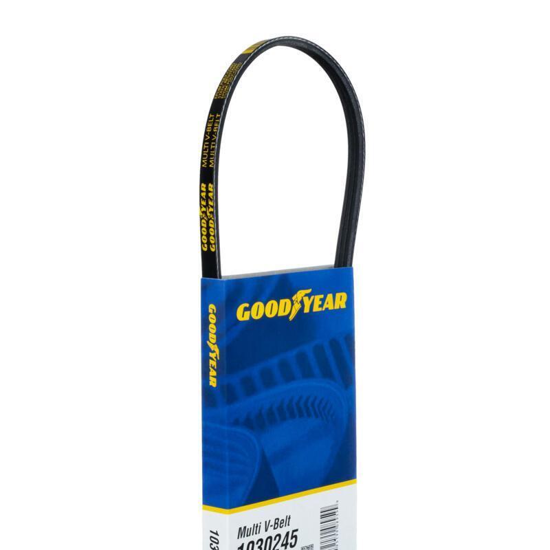 Goodyear Serpentine Belt 1030250; 25.000 in. 3-Rib Multi V-Belt EPDM Goodyear Serpentine Belt 1030250; 25.000 in. 3-Rib Multi V-Belt EPDM