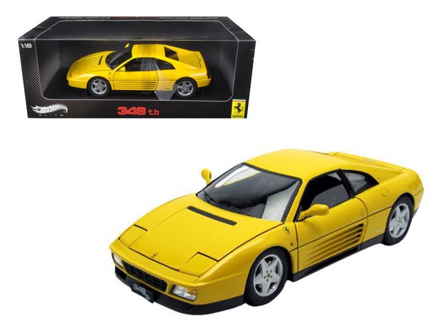 hot wheels yellow ferrari