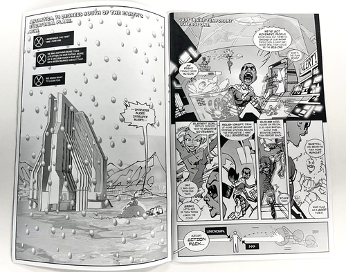 The Legend Of Will Power #3 2012 Comic Book Primal Paper Comics Black & White - Picture 7 of 7