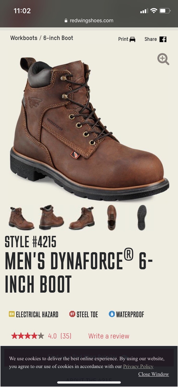 rojo Wing botas 10.5 Puntera De Acero Impermeable 4215 eléctricos peligro Dyna-Force rojo Wing botas 10.5 Puntera De Acero Impermeable 4215 eléctricos peligro Dyna-Force