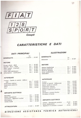 FIAT 128 sport coupè – CARATTERISTICHE E DATI! - Foto 3 di 4