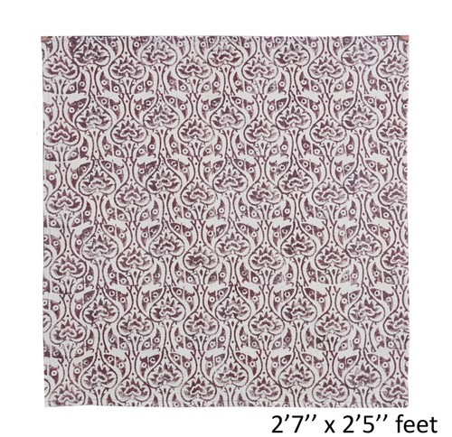 Tappeti e tappeti tessuti a mano per cameretta bambini, tappeto reversibile 2,7 x 2,5 piedi, arredamento casa - Foto 3 di 7