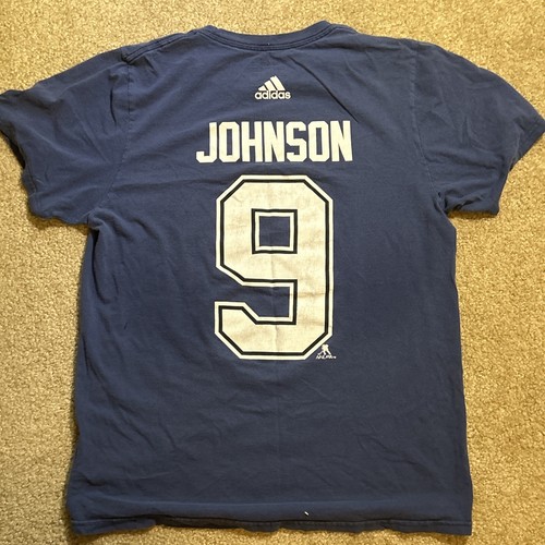 Camicia da giocatore giovane Adidas NHL Tampa Bay Lightning Tyler Johnson taglia YM usata E - Foto 10 di 10