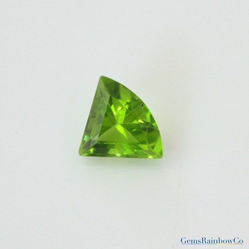 Natural Peridot Pie Shape 11x9mm Faceted Loose gemstone AAA Quality - Picture 2 of 8
