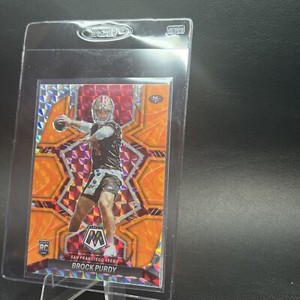 2022 Brock Purdy Panini Mosaic Reactive Orange SP Prizm Rookie RC #367 49ers