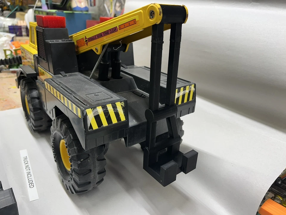 Tonka Mighty Turbo дизельный эвакуатор гидравлическая стрела вредитель (только крюк) - Изображение 3 из 3