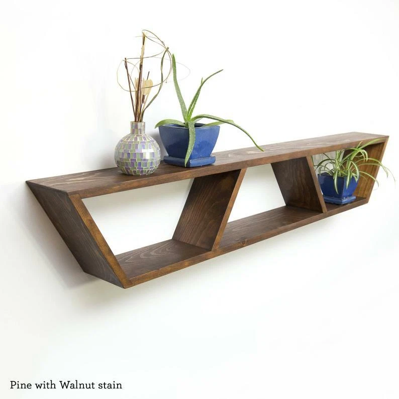 Mid century sale shelves