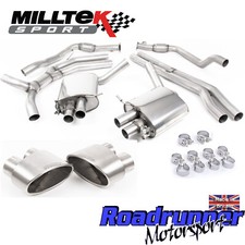 Milltek Audi RS5 B9 Auspuffanlage ab Kat Sportback ROAD+ Titan SSXAU860