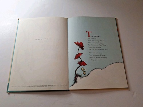 Dr Seuss's Sleep Book Dr Seuss 1962 Hard Cover First Publication Random House - Picture 10 of 19