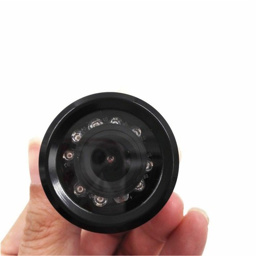 4 PIN 28mm Reversing Camera Rear View IR Night Vision Waterproof 12V/24V Car SUV - Picture 9 of 11