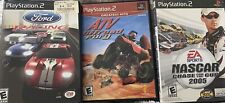 Racing Lot Of 3 For PS2- Ford Racing 2, ATV Off-road Fury, NASCAR Chase 4cup2005