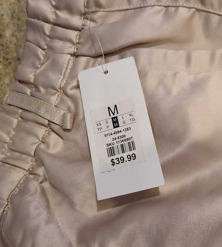 New! Refuge Silky Pants Joggers Womens Sz M Cargo Tan Gorpcore - Picture 13 of 17