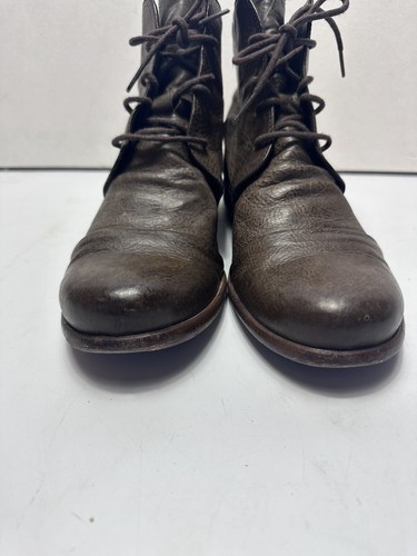 P Monjo Baker Ankle Boots Dark Brown Women’s 37.5 P-1077 - Picture 9 of 14