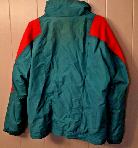 Vintage St Johns Bay Mens Size XL Ski Jacket ColorBlock Puffer Jacket 90s Lined - Picture 13 of 18