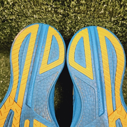 Saucony Endorphin Speed 3 Blue Yellow Athletic Running Sneakers Womens Size 9 - Picture 8 of 12