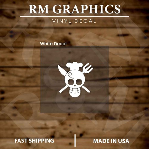 One Piece | Jolly Roger | Sanji Pirate | Anime | Vinyl Decal Sticker - Picture 6 of 6