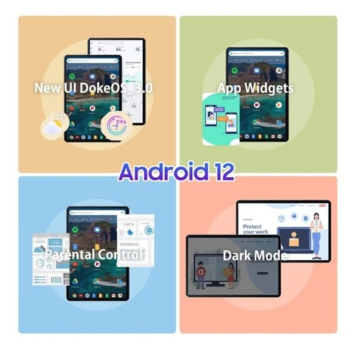Oscal Pad 60 10.1" Android Tablet 3GB 64GB Quad-Core WIFI - Glacier Blue - NEW - Picture 6 of 7