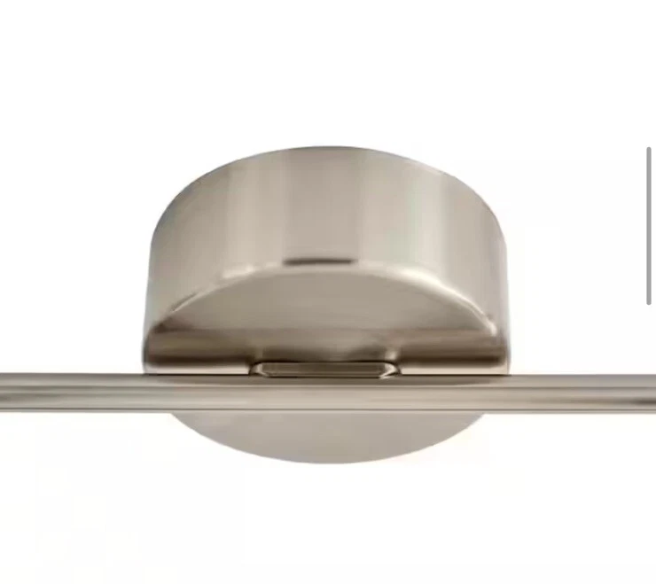 Kit de iluminación LED regulable de níquel cepillado de 4 luces Hampton Bay 1001 413 956 Foto 4 de 4