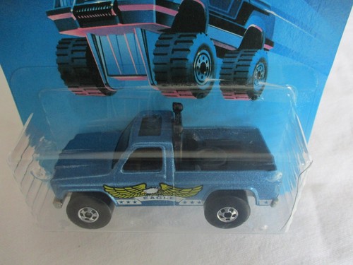 Hot Wheels 1986 Bywayman Met Blue Sealed In Card - Picture 3 of 11