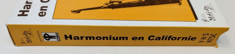 Harmonium en Californie VHS (1979) - NTSC - French - VG (Tested) - Image 2 of 4