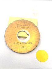 JP SAW MFG SLOTTING & SLITTING SAW *2.25" X 0.125" X 0.625"*