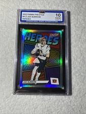 2022 Panini Prestige - Heroes Silver #H-2 Joe Burrow ISA 10 Bengals