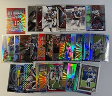 NFL Quarterback 34x card Lot - Tom Brady, Mahomes, Joe Burrow - Inserts Holos #d