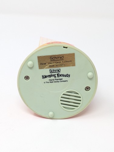 Schmid Disney Princess Sleeping Beauty Music Box 3” Storybook Vintage Works - Picture 5 of 5