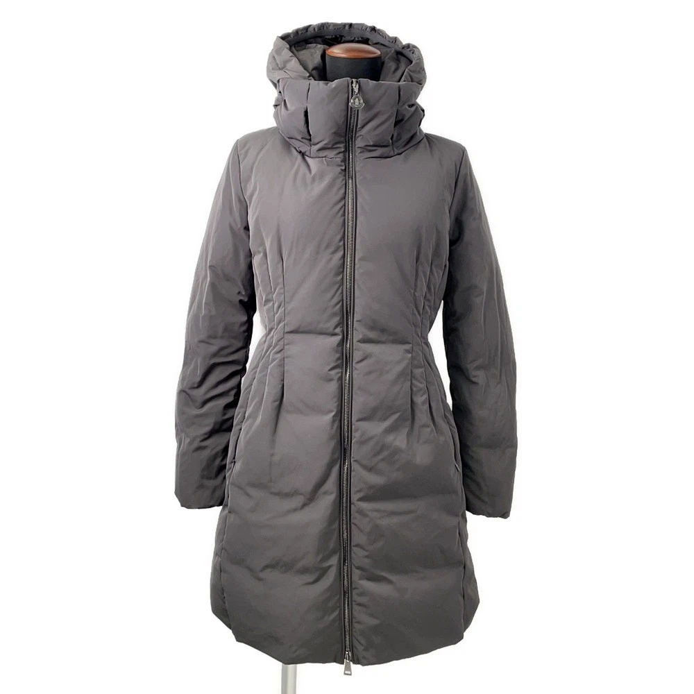 Moncler — MONCLER RENNE down coat Polyester100% Gray B20934998700