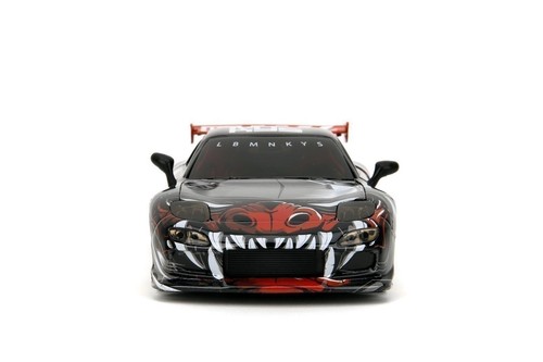 Jada Toys Lab Monkeys 1993 Mazda RX-7 mit Saru Figur - 1:24 Diecast Auto -... - Bild 6 von 7