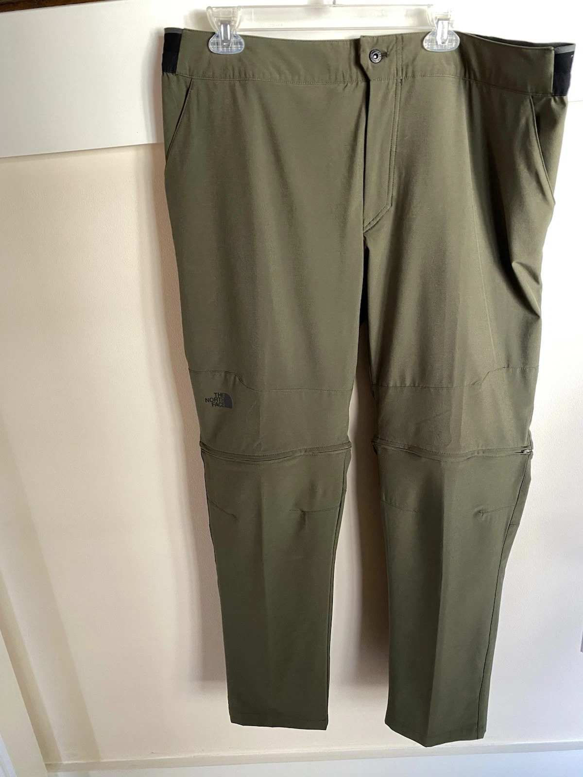 The North Face Pants Mens 40 Green Paramount Convertible Hiking Outdoor