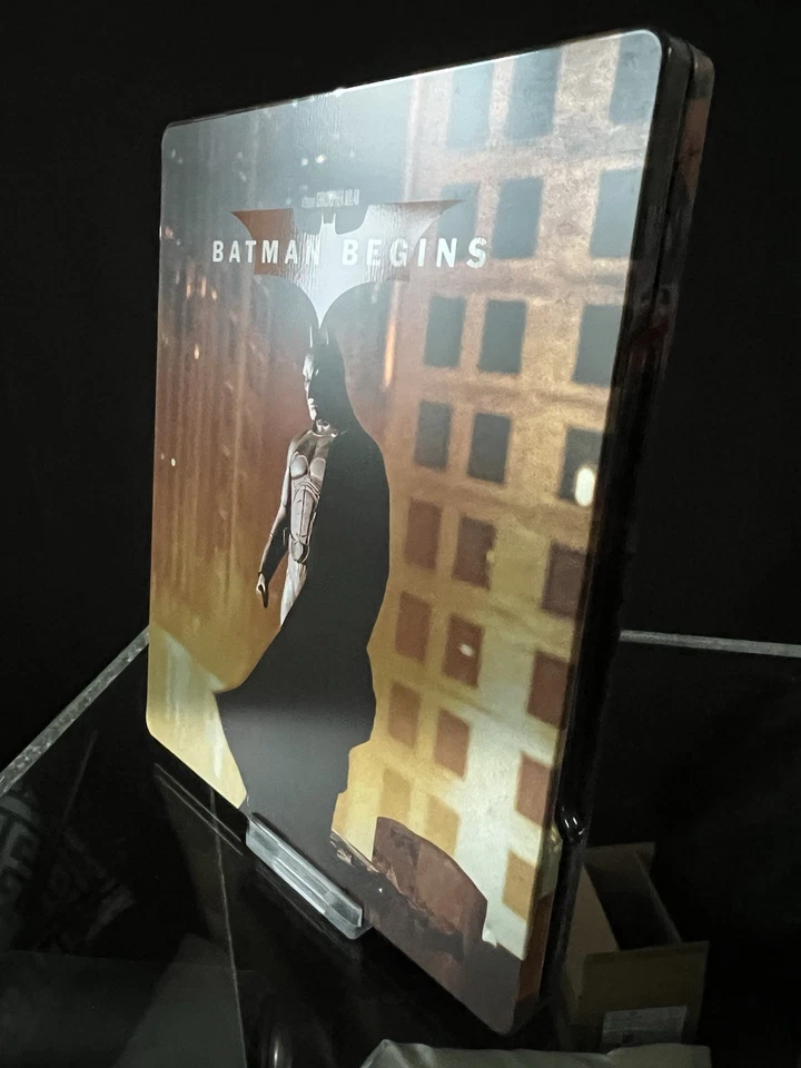 Batman Begins Steelbook (4K + Blu Ray) Like New - Mint - Image 3 of 3