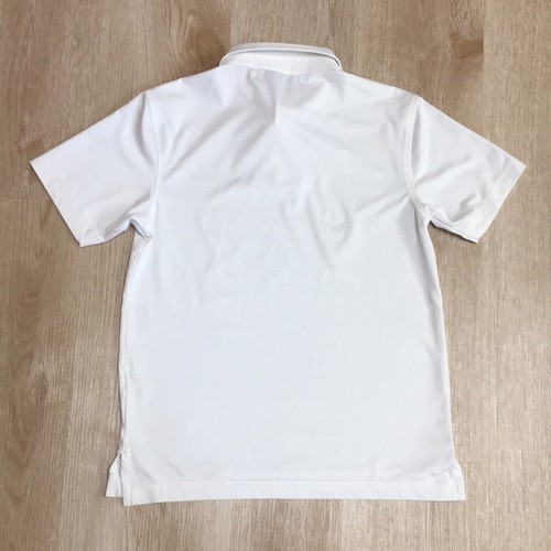 Peter Millar Summer Comfort White Polo Golf Shirt EUC Boy’s M 9/10 - Picture 5 of 5