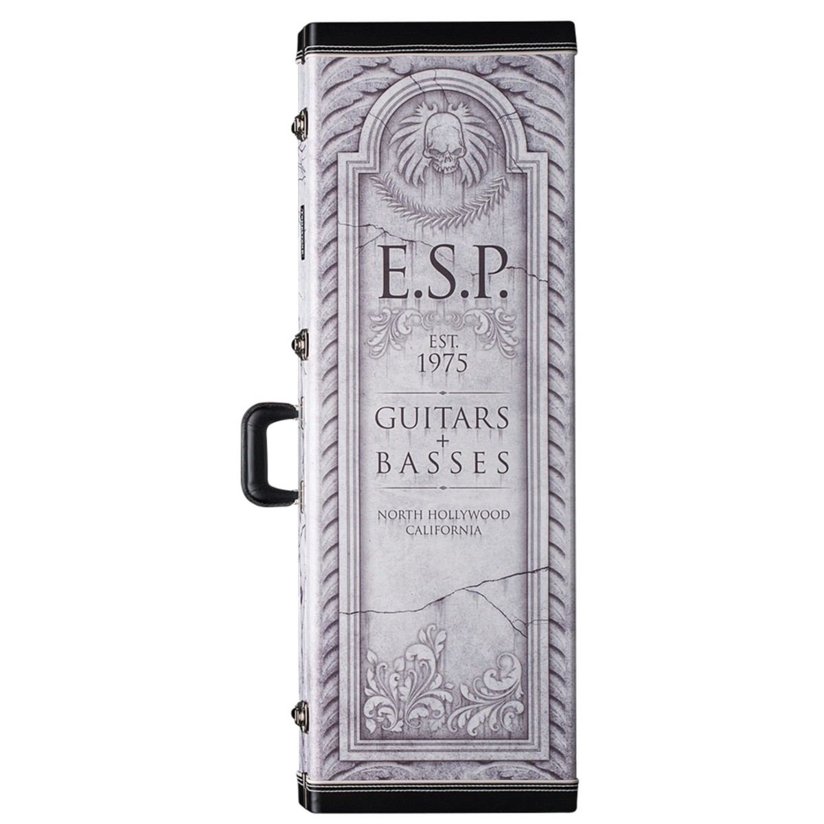 ESP LTD KH-WZ White Zombie Kirk Hammett Sig E/G, Ebony FB