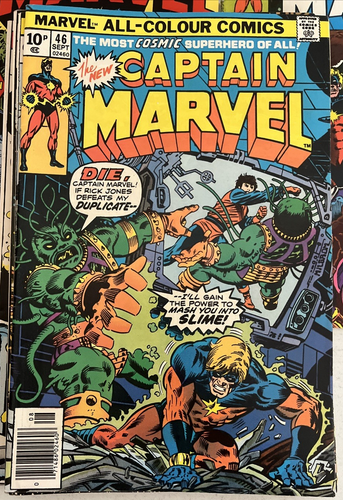 CAPTAIN MARVEL. ZAHLEN ZWISCHEN 21-62 (12 HEFTE AUSGABEN 1970-1979 LOT) 1. SERIE - Bild 9 von 13