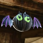 3 Pack Halloween Decorations for Party Decorative Lanterns Supplies Bat