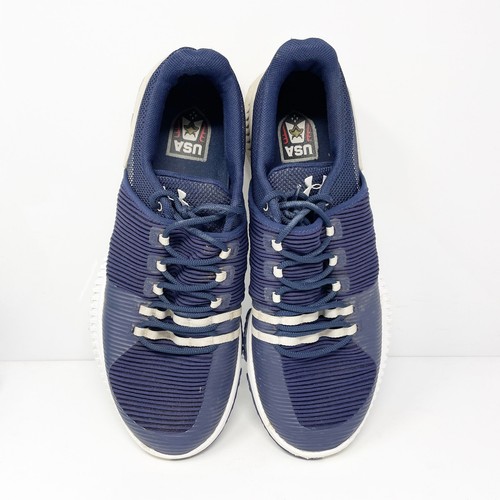 Under Armour Mens Ultimate Speed 3020917-400 Blue Running Shoes Sneakers Size 12 - Picture 12 of 12