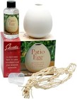 Patio Egg Diffuser Decorative Essential Oil Set No Flame