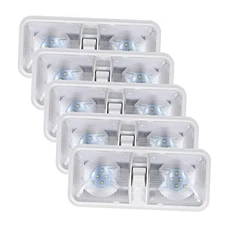 12V RV LED Lights with ON/Off Switch - Neutral 4500K 8W 600LM, Natural-5-Pack