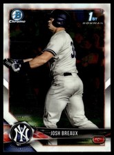 2018 Bowman Draft Chrome Josh Breaux New York Yankees #BDC-57