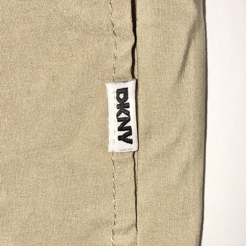Pantalones Cortos Carga DKNY Niños Talla Grande (14-16) Caqui Cintura Ajustable Bolsillos con Cremallera Nuevos con Etiquetas - Imagen 13 de 13