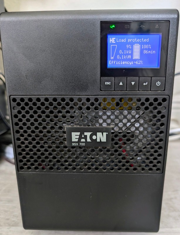 Eaton UPS 9SX700 700VA Online Double-Conversion True Sine Wave Relay Expansion